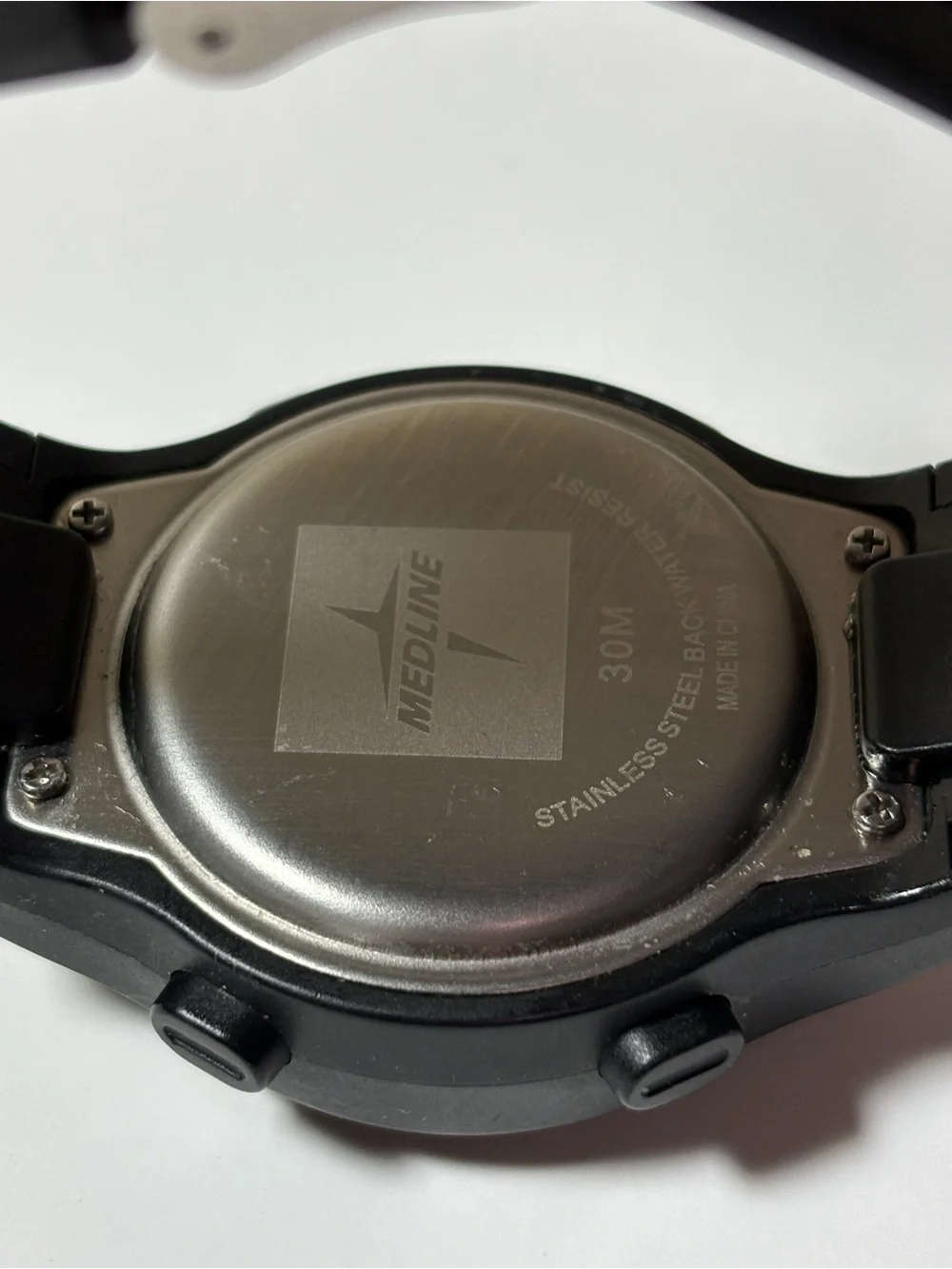 MEDLINE Digital Fitness Watch - Black - 30M
